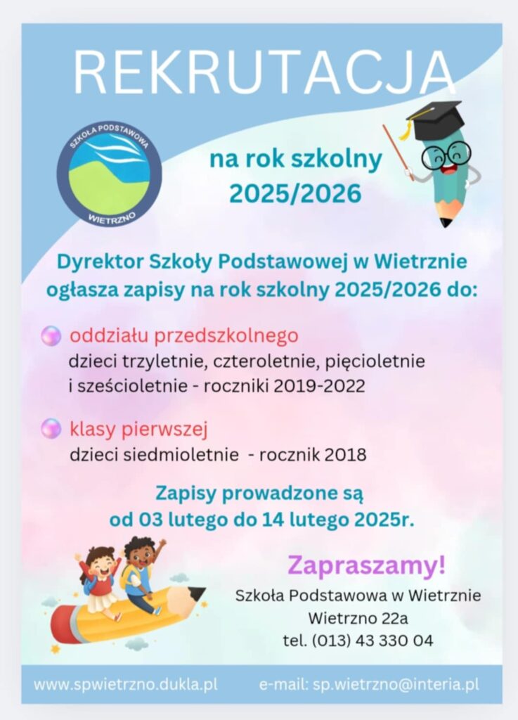 ZAPRASZAMY!